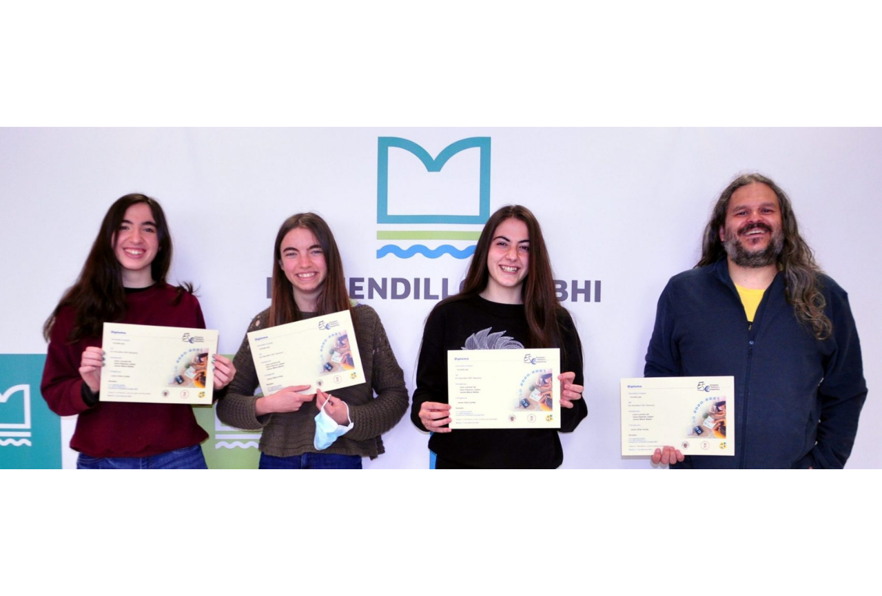 Tres alumnas del IES Mendillorri BHI ganadoras de la fase nacional de la Competición Europea de Estadística